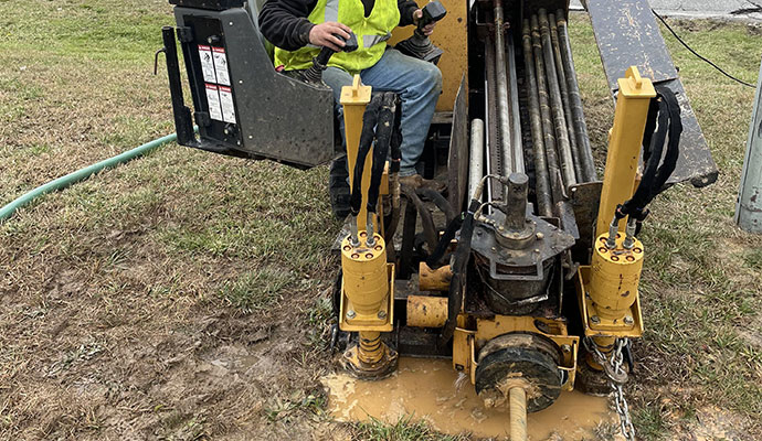 Fiber Optic Construction in Southeast Texas